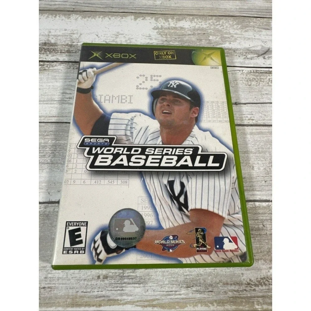 World Series Baseball (Microsoft Xbox,‎ 2002) Complete w/ Manual